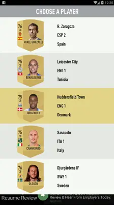 FUT 18 DRAFT android App screenshot 0